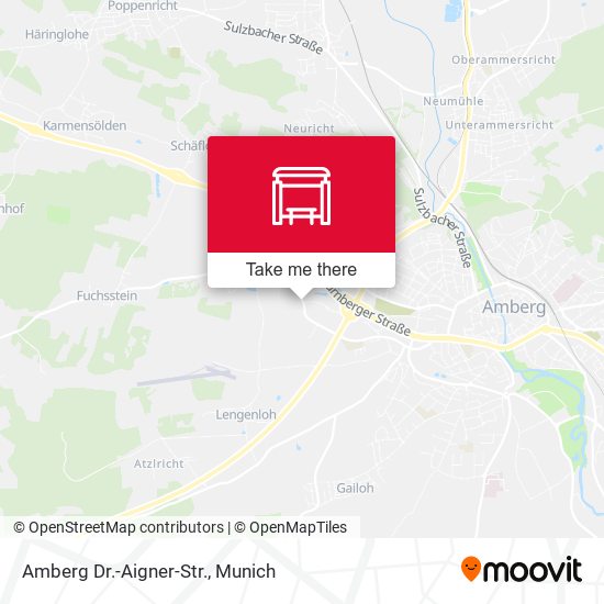 Карта Amberg Dr.-Aigner-Str.