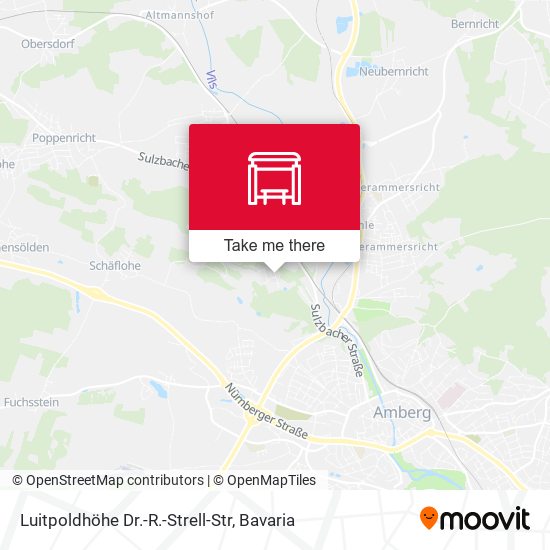 Luitpoldhöhe Dr.-R.-Strell-Str map