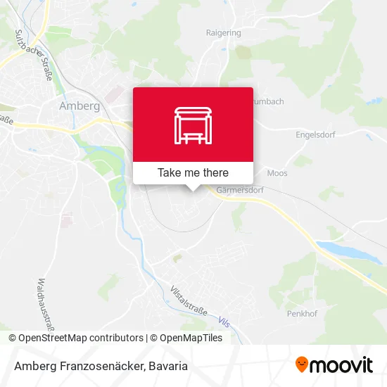 Карта Amberg Franzosenäcker