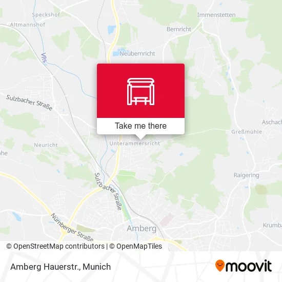 Amberg Hauerstr. map