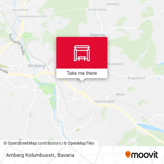 Карта Amberg Kolumbusstr.