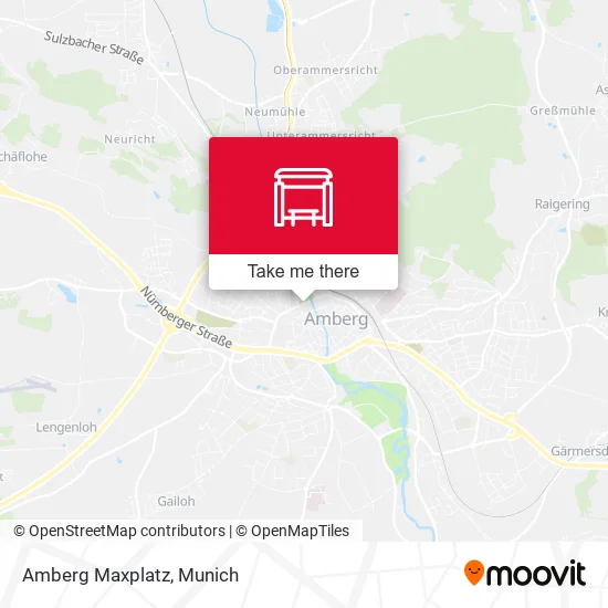Карта Amberg Maxplatz