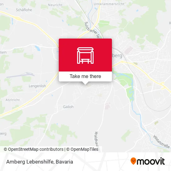 Карта Amberg Lebenshilfe
