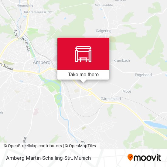 Карта Amberg Martin-Schalling-Str.