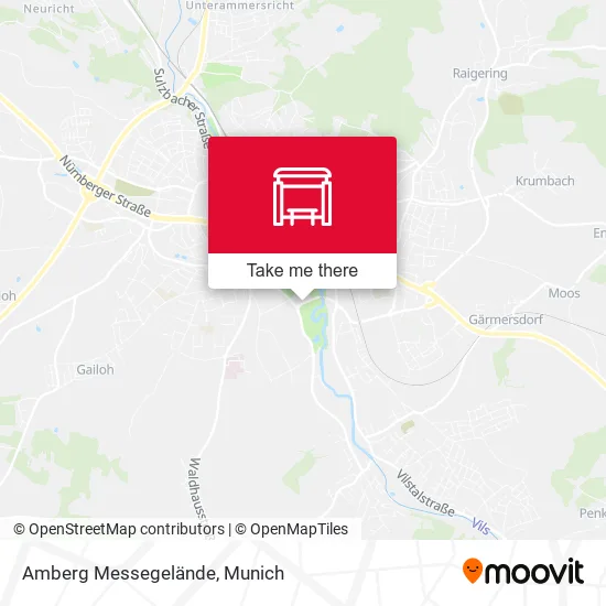 Карта Amberg Messegelände