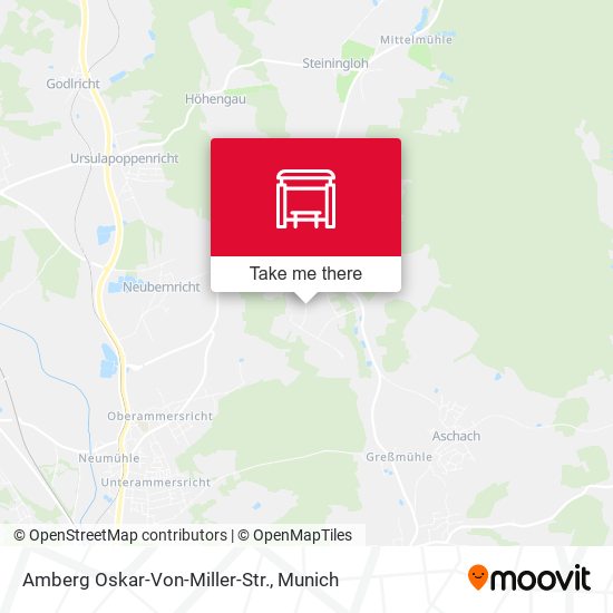 Amberg Oskar-Von-Miller-Str. map