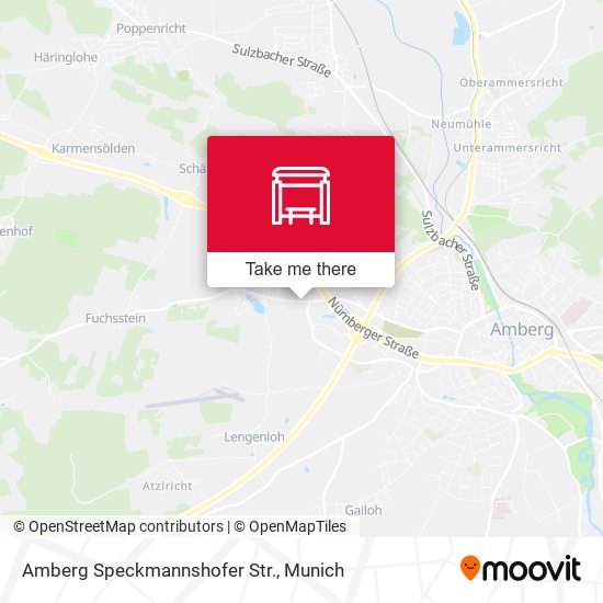 Amberg Speckmannshofer Str. map