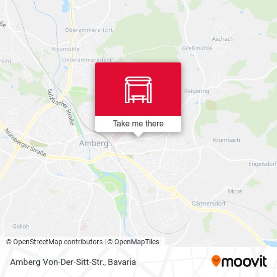 Карта Amberg Von-Der-Sitt-Str.