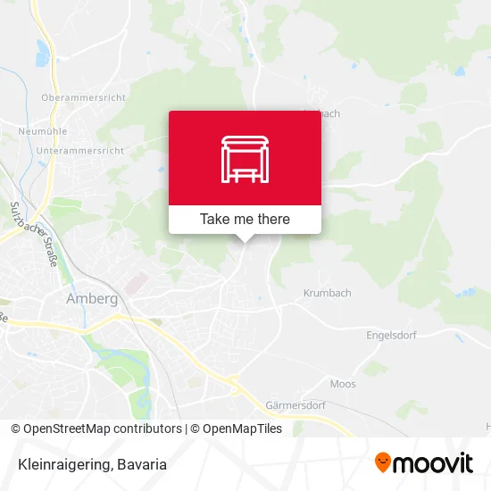 Карта Kleinraigering