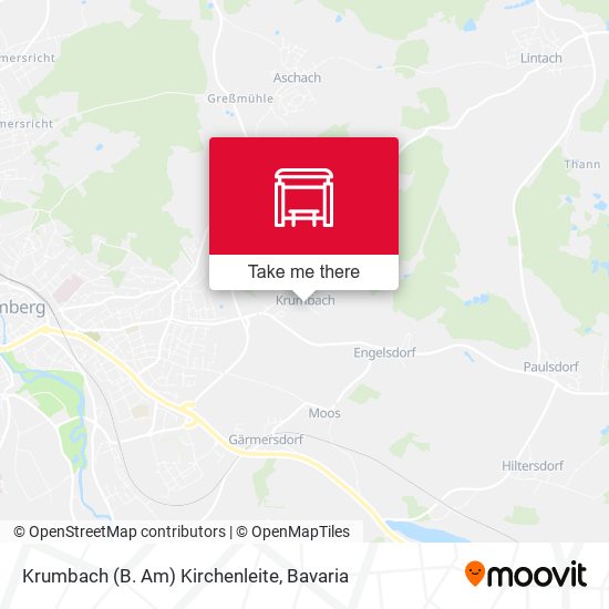 Krumbach (B. Am) Kirchenleite map
