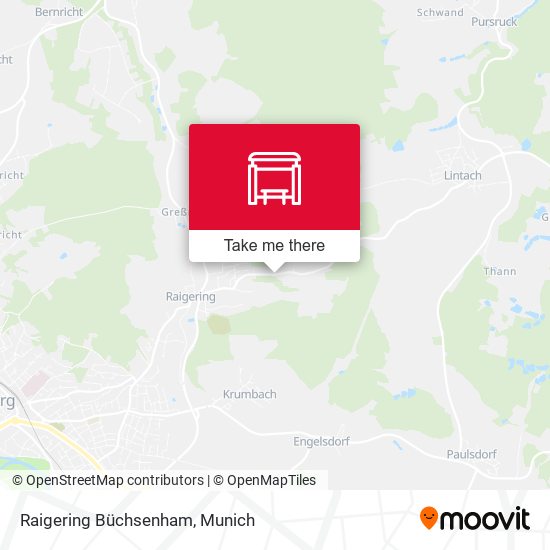Raigering Büchsenham map
