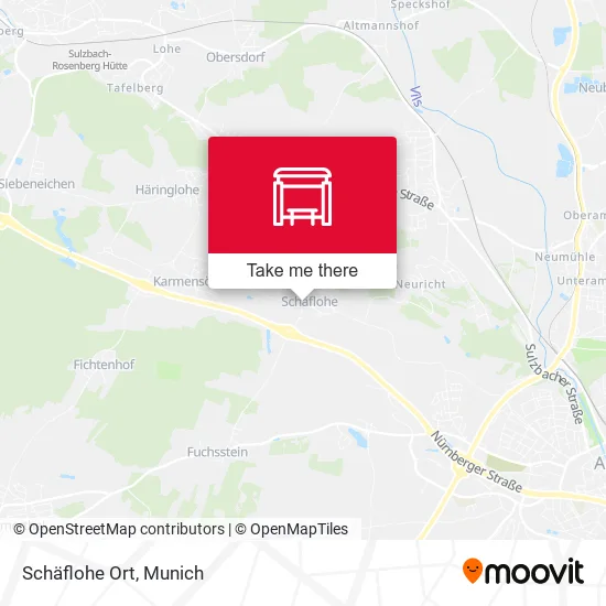 Карта Schäflohe Ort