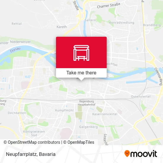 Карта Neupfarrplatz