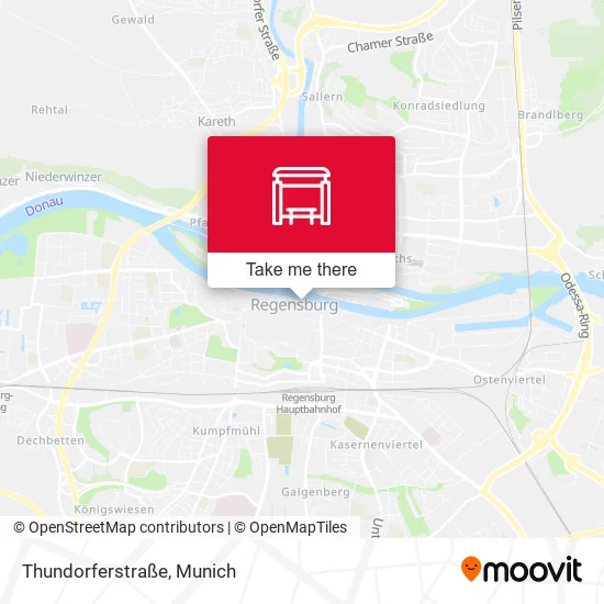 Карта Thundorferstraße
