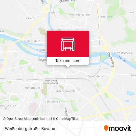Карта Weißenburgstraße