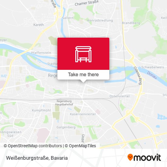 Карта Weißenburgstraße