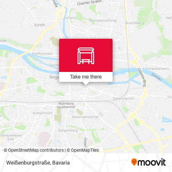 Карта Weißenburgstraße