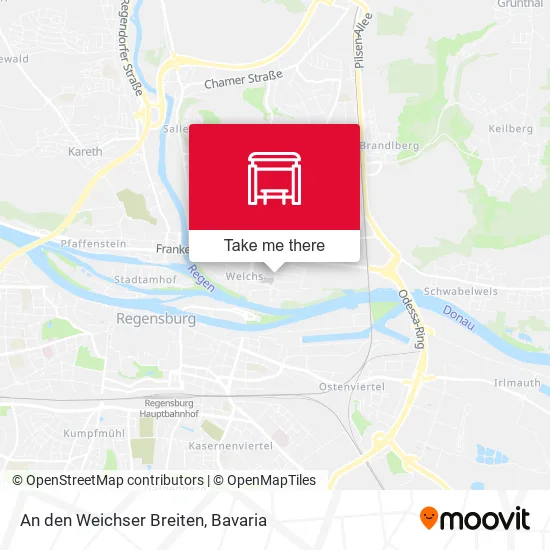 Карта An den Weichser Breiten
