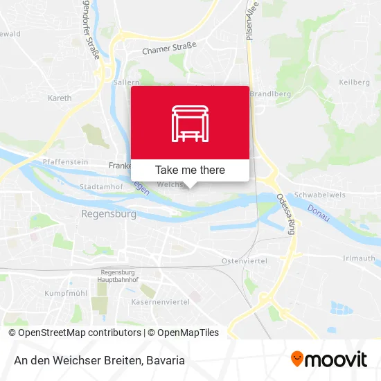 Карта An den Weichser Breiten