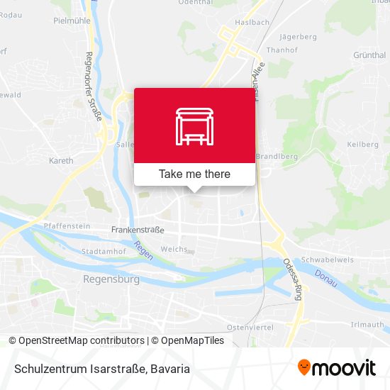 Schulzentrum Isarstraße map