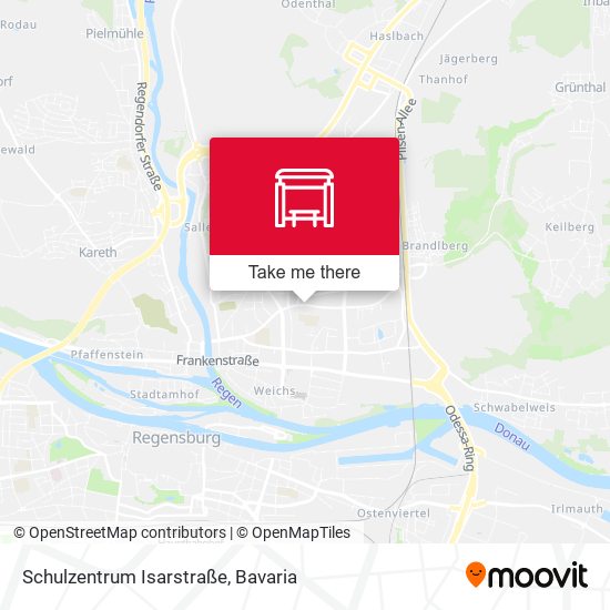 Schulzentrum Isarstraße map