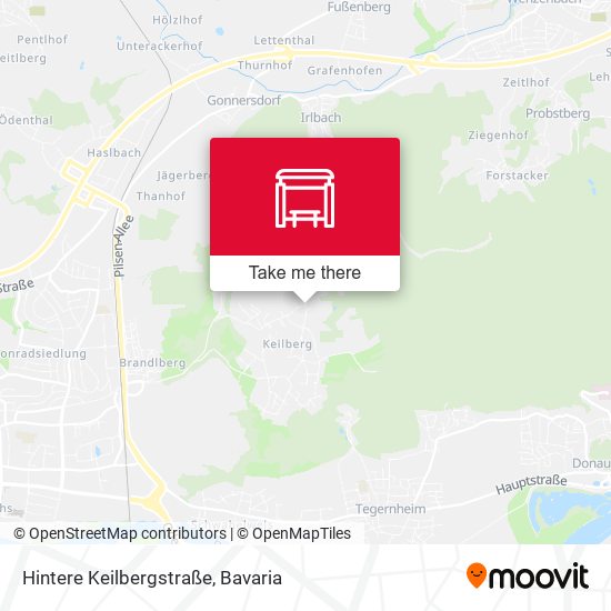 Hintere Keilbergstraße map