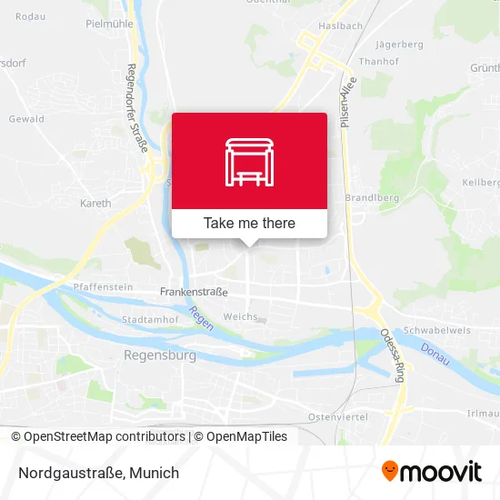 Карта Nordgaustraße