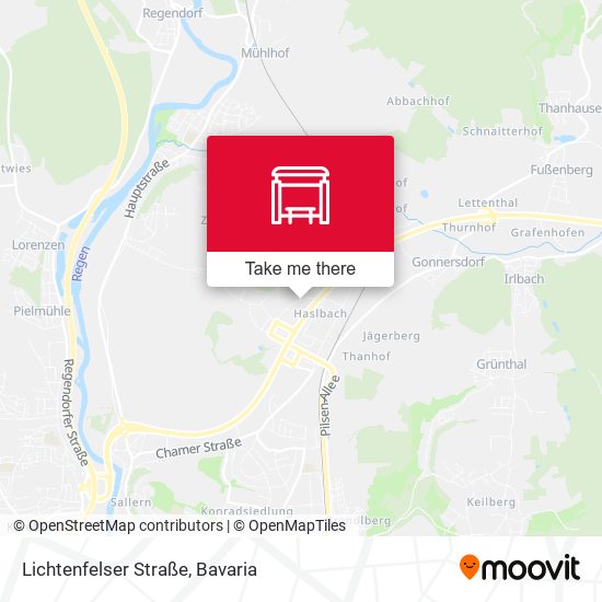 Lichtenfelser Straße map