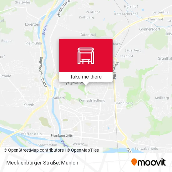 Карта Mecklenburger Straße