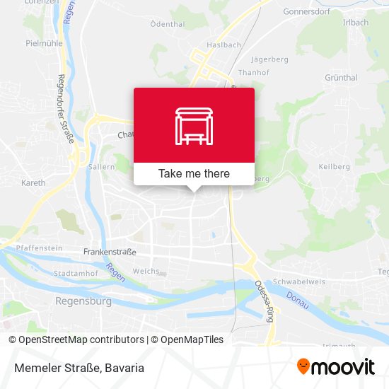 Карта Memeler Straße