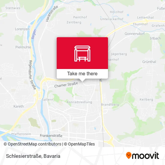 Карта Schlesierstraße