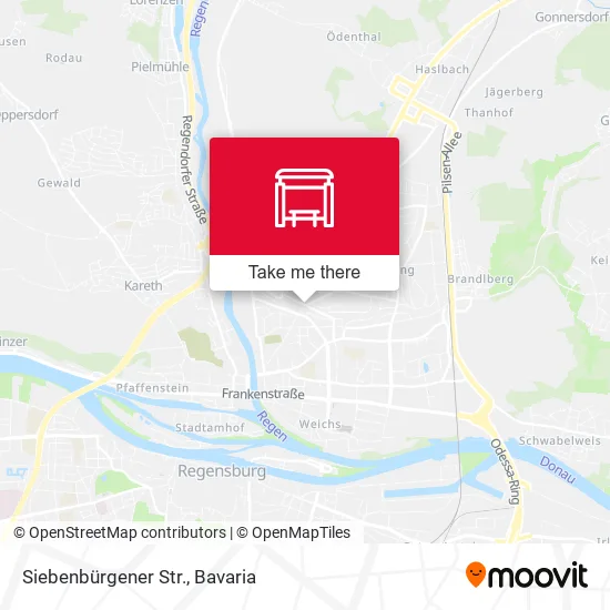 Карта Siebenbürgener Str.