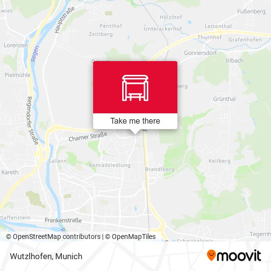 Карта Wutzlhofen