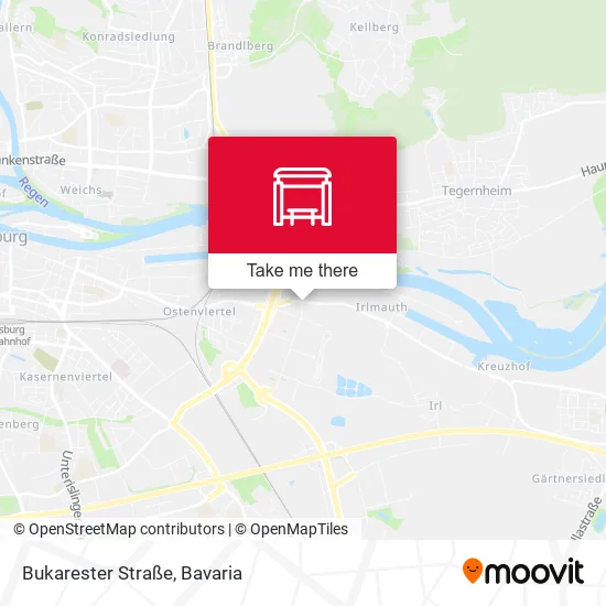 Карта Bukarester Straße