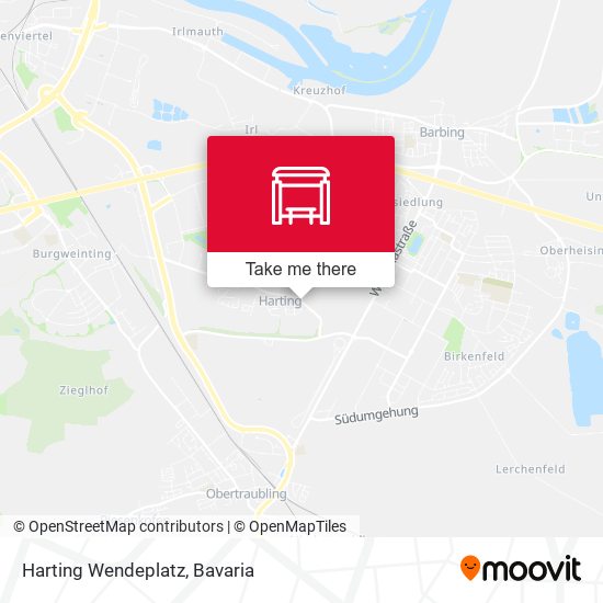 Карта Harting Wendeplatz