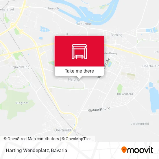 Карта Harting Wendeplatz