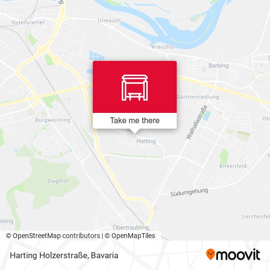 Harting Holzerstraße map