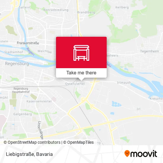 Карта Liebigstraße