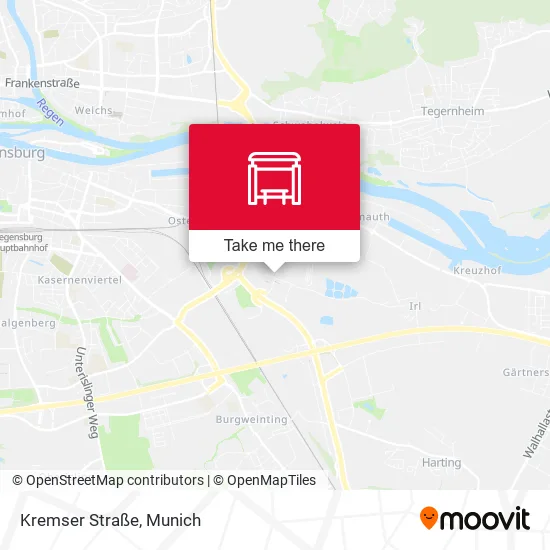 Карта Kremser Straße