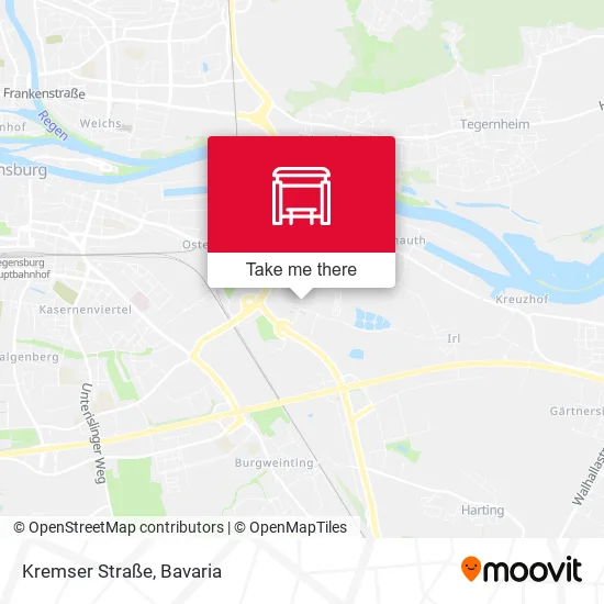 Карта Kremser Straße