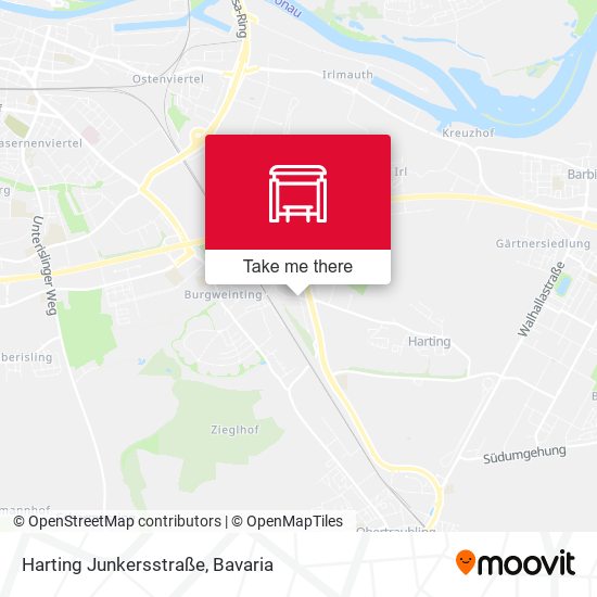 Harting Junkersstraße map