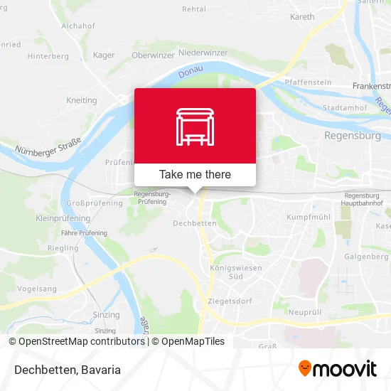 Карта Dechbetten