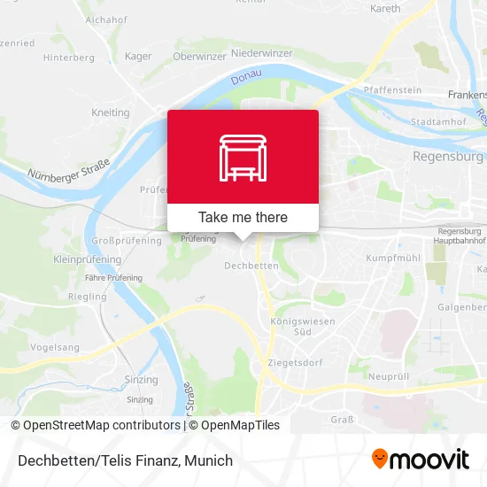 Карта Dechbetten/Telis Finanz