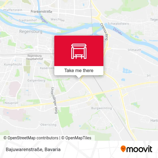 Bajuwarenstraße map
