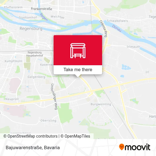 Bajuwarenstraße map