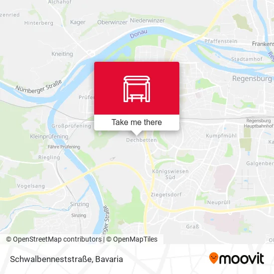 Карта Schwalbenneststraße