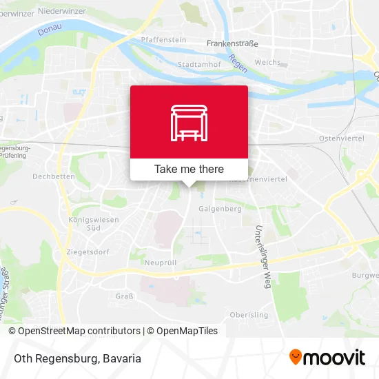 Карта Oth Regensburg