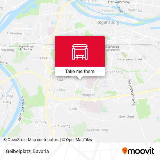 Карта Geibelplatz