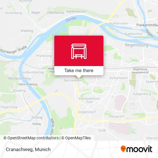 Карта Cranachweg