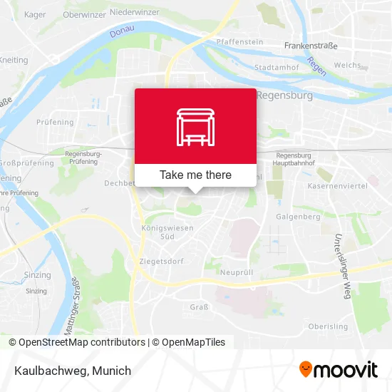 Карта Kaulbachweg